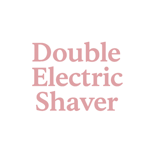 Double-Headed Electric Shaver
